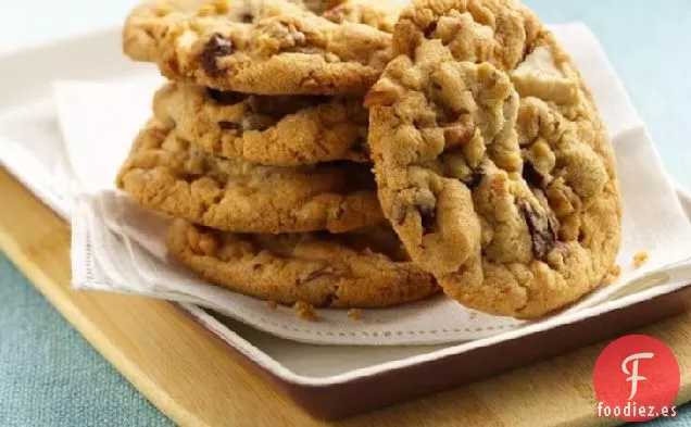 Galletas en Trozos en Blanco y Negro