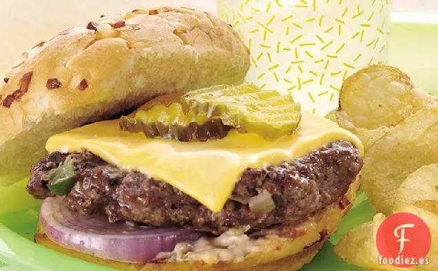 Hamburguesas a la Parrilla de Hoedown Abundantes