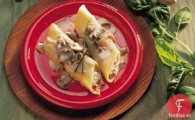 Manicotti de Setas