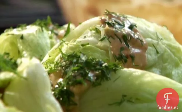 Lechuga Iceberg con Aderezo Ruso