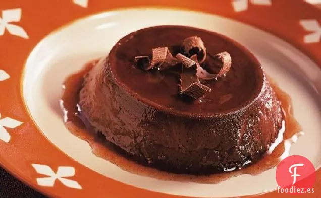 Flanes de Chocolate Mexicano