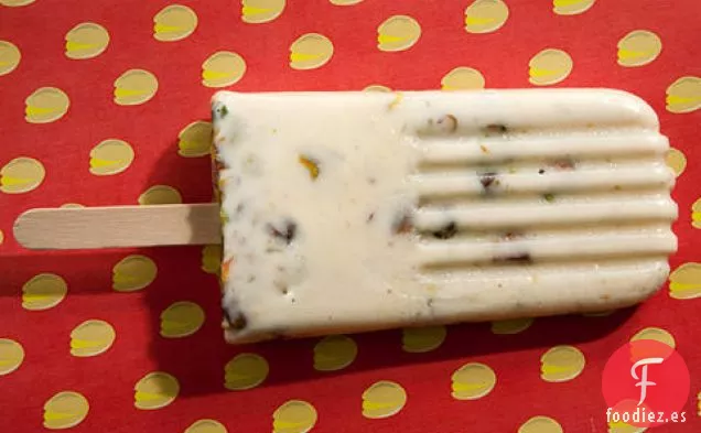 Paletas de hielo Malai Kulfi