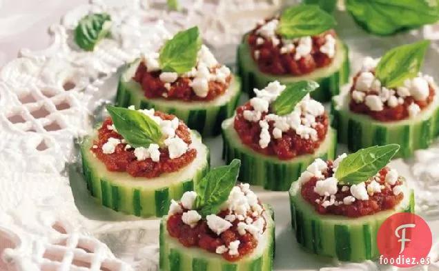 Rodajas de Pepino Sin Gluten Provenzal