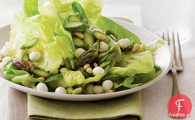 Ensalada de Espárragos y Lechuga Butterhead