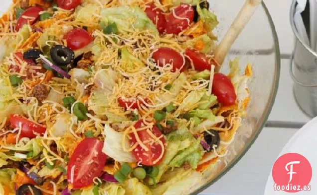 Ensalada de Tacos Crujiente