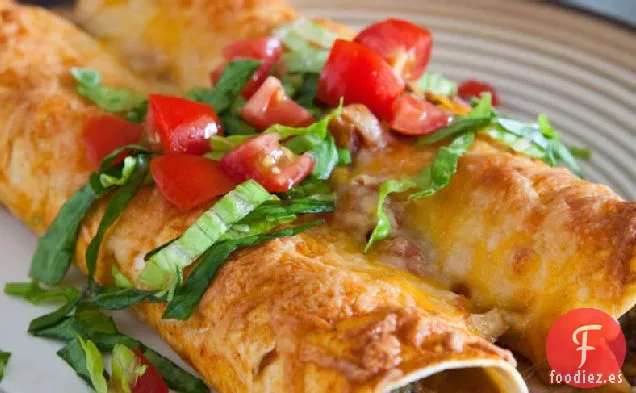 Enchiladas de Pavo y Calabacín