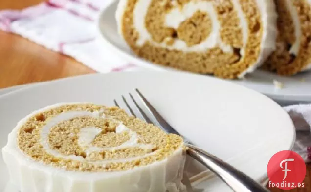 Rollo de Calabaza de Vainilla Bourbon