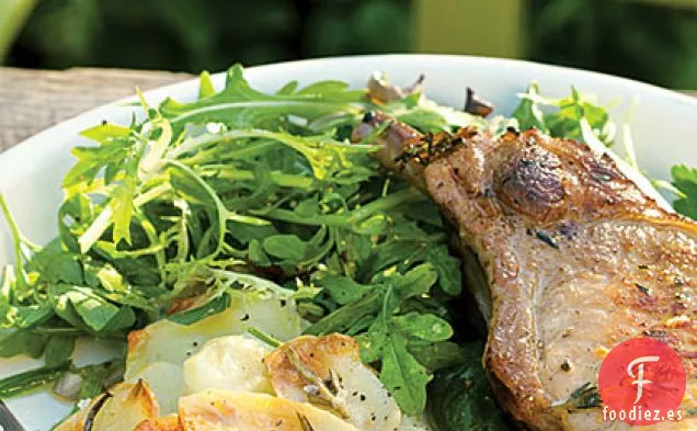 Ensalada Fácil de Lechuga y Hierbas