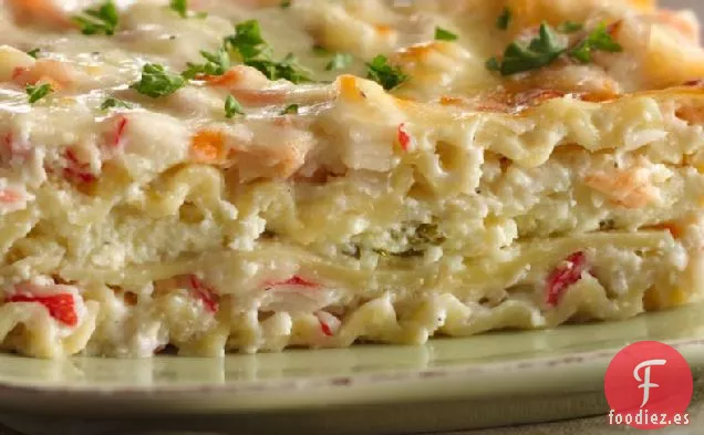 Lasaña Cremosa de Mariscos