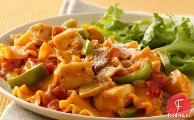 Cacciatore de Pollo en Sartén Fácil
