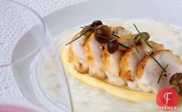 Rape Asado en Caldo de Sake