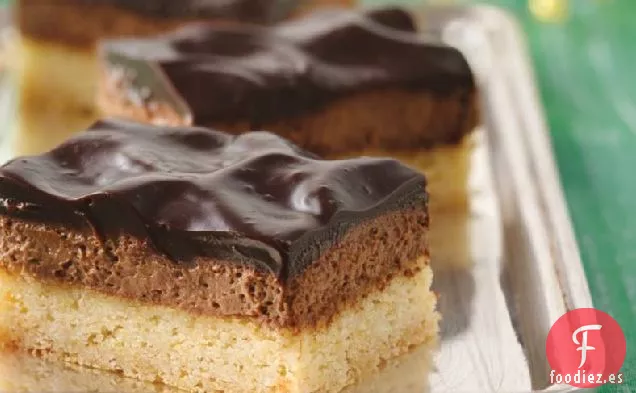 Barras de Mousse de Chocolate Paradisíacas