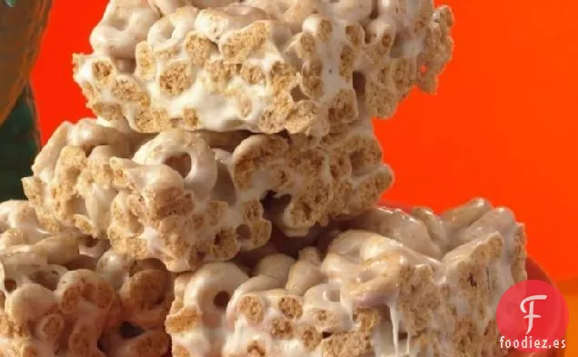 Barras Cheerios ® de 3 Ingredientes sin hornear