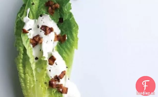 Corazones Romanos Con Aderezo De Queso De Cabra