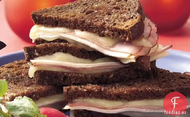 Sándwiches de Cordon Bleu a la Parrilla