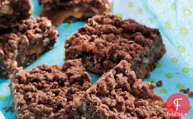 Barras de Chocolate y Caramelo