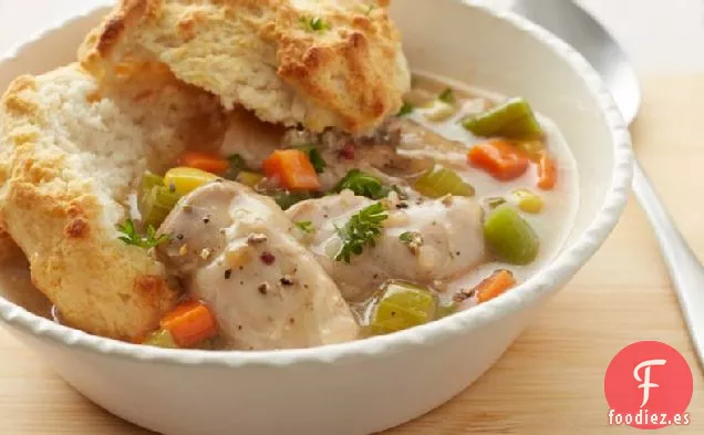 Pastel De Olla De Pollo Invertido de Olla Lenta