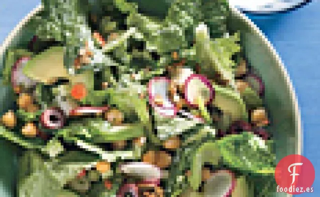 Ensalada de Invierno con Aderezo de Yogur de Limón