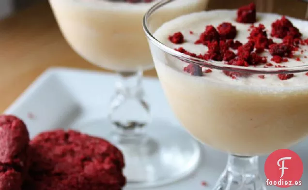 Cóctel de Galletas de Terciopelo Rojo