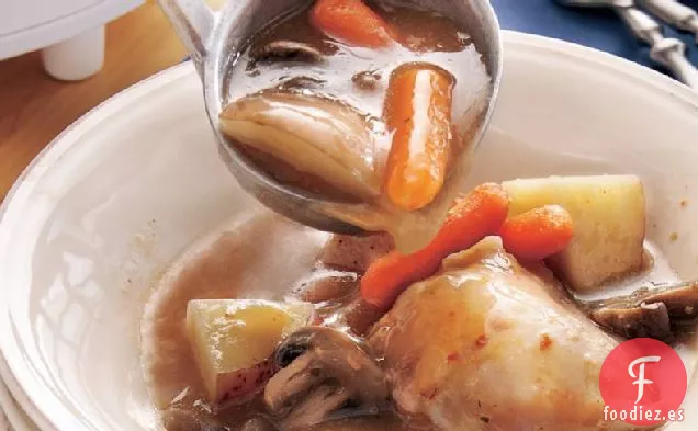 Estofado de Pollo de Cocción Lenta