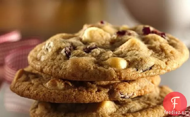Galletas de Arándanos con Chocolate Blanco