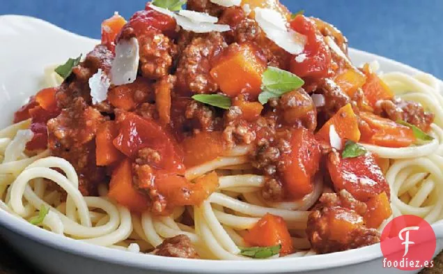 Boloñesa de Dos Carnes de Cocción Lenta