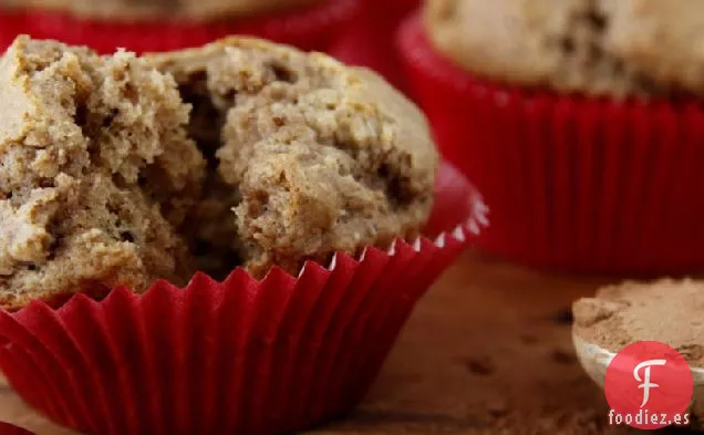 Muffins de Pan de Plátano y Chocolate