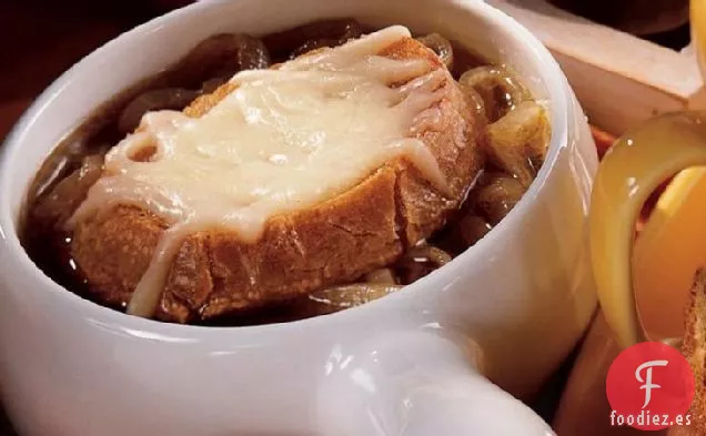 Sopa de Cebolla Francesa Gratinada