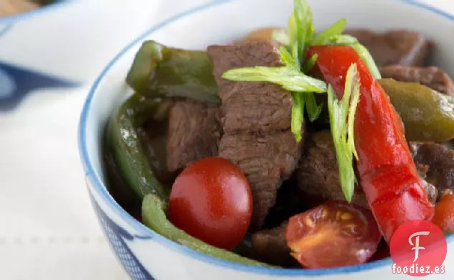 Bistec de Pimienta Asiática
