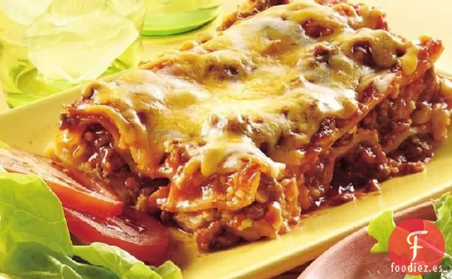 Lasaña de Hamburguesa con Queso