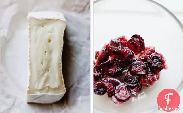 Hamburguesa De Brie Y Arándanos