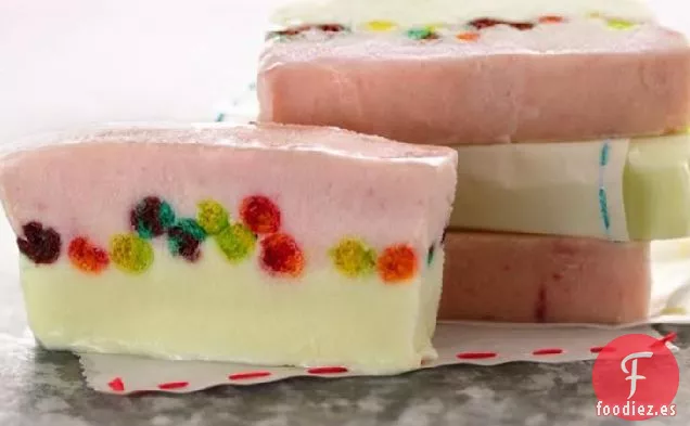 Barras Divertidas Afrutadas de Fro-Yo