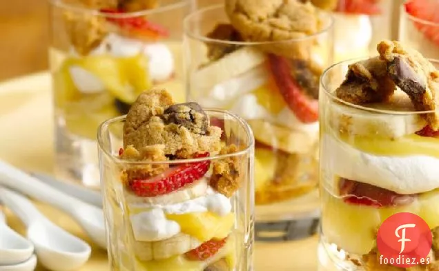 Chupitos de Mantequilla de Maní y Trozos de Chocolate