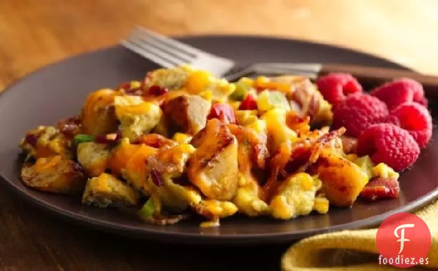 Revuelto de Huevos de Patata Asada