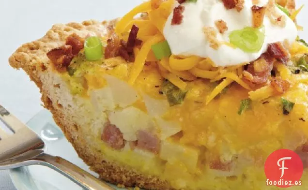 Quiche de Patatas Cargado