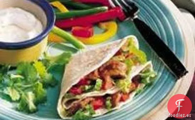 Fajitas de Carne de res Dulces y Picantes