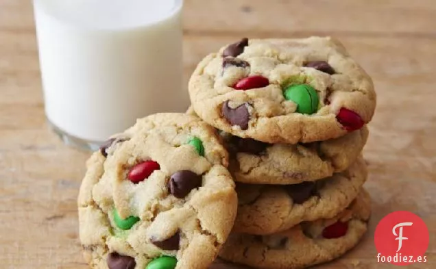 Galletas de Navidad con Chispas de Chocolate M & Ms™