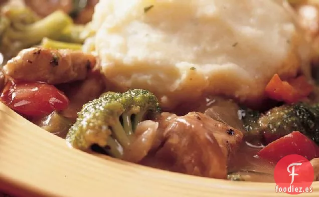 Estofado de Cerdo Salado con Albóndigas de Patata