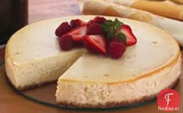 Tarta de Queso Cítrica con Bayas