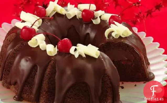 Pastel de Trufa de Chocolate y Cereza