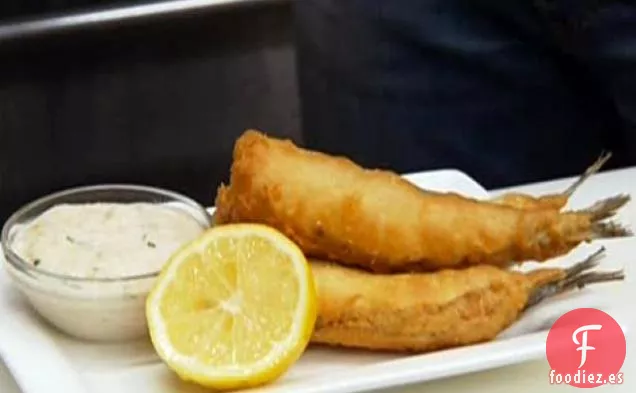 Sardinas Tempura con Salsa Tonnatto
