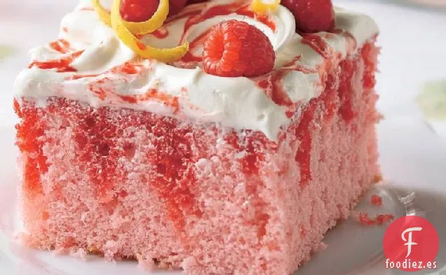 Pastel de Frambuesa y Limonada