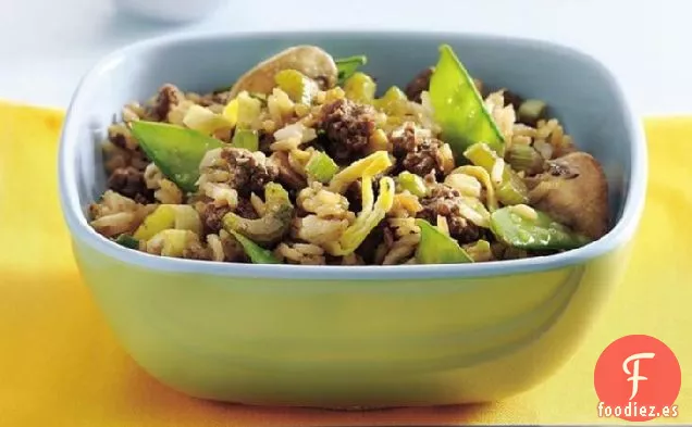 Arroz Frito de Ternera