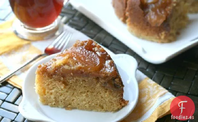 Pastel de Café Crujiente de Manzana de Cocción Lenta