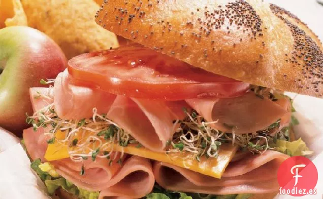 Pilas de Jamón de Miel y Mostaza