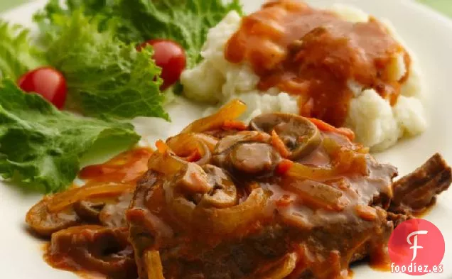 Bistec Suizo Sofocado de Cocción Lenta