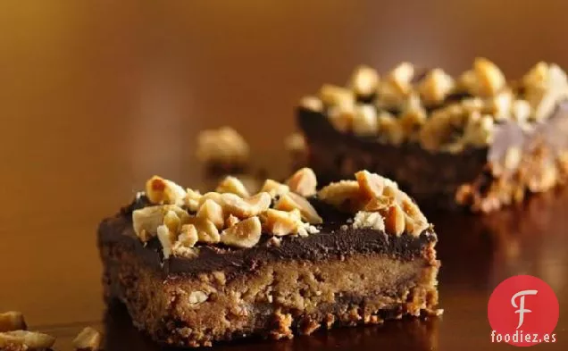 Barras Masticables de Mantequilla de Maní y Chocolate