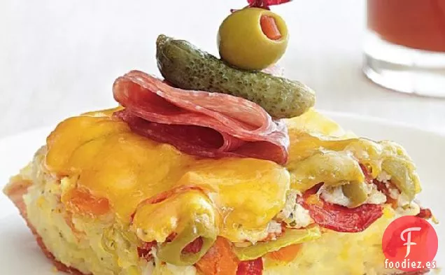 Pastel de Almuerzo de Muffuletta