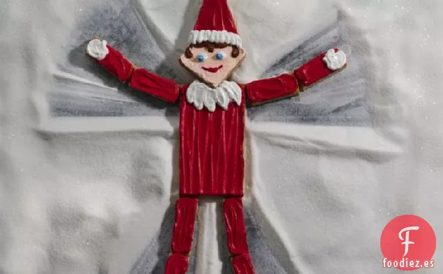 Galleta de Elfo Ángel de Nieve