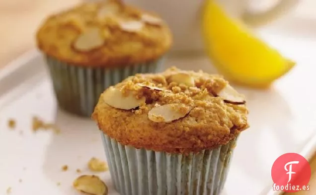 Muffins de Streusel de Naranja y Almendra